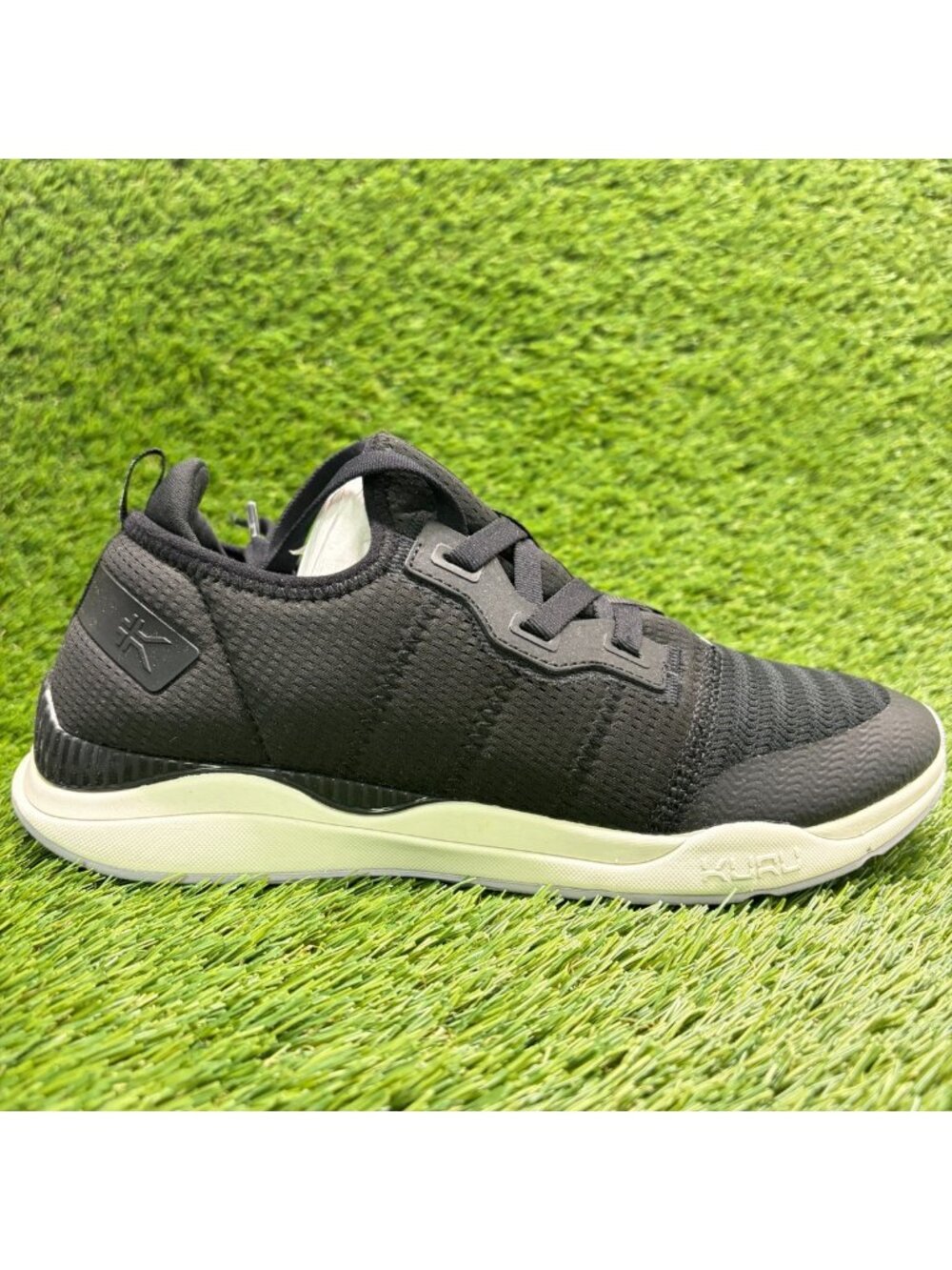 Kuru Stride Move Womens Size 10.5 Black White Athletic Running Shoes Sneakers